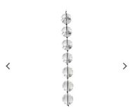 Chuỗi Hạt Kích Thích Hậu Môn Siêu Kích Thích – Trong Suốt Size Nhỏ (SM25)