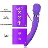 Chày Rung LIBO Scorpio Mát Xa 2 Đầu Sạc Điện Cao Cấp (CR06) Chính Hãng 340213