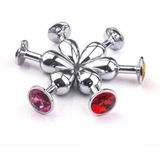 Máy Massage Hỗ Trợ Giải Tỏa Hậu Môn Inox Đính Đá Cho Gay Chính Hãng