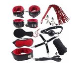 Bộ Dụng Cụ Bạo Dâm 10 Món Loại Lót Lông Chính Hãng