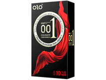 Bao cao su OLO Thin 001 Square Black hộp 10 bao