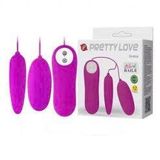 Máy Massage Hỗ Trợ Giải Tỏa Cho Nữ Trứng Rung Đôi Irma Pretty Love Siêu Mềm Mịn Chính Hãng