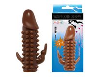 Bao cao su donzen da nâu có nhánh có bi BC6004