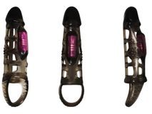 Bao cao su donzen lưới MEN Extension có quai đeo thân rung