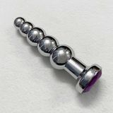 Dụng cụ Phích Cắm kích thích hậu môn Inox chân dế pha lê Chính Hãng