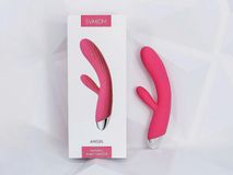 Máy Massage Hỗ Trợ Giải Tỏa  điểm G Cho Nữ Svakom Angel phát nhiệt ấm nóng Chính Hãng