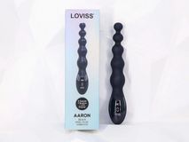 Máy Massage Hỗ Trợ Giải Tỏa Cho Gay kích hậu Loviss Aaron Beads Anal Plug rung Chính Hãng