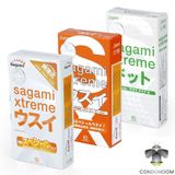 Bộ 30 chiếc bao cao su Sagami siêu mỏng, gai toàn thân