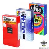 Combo 32 chiếc bao cao su Sagami gai toàn thân, ôm sát
