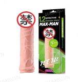 Bao cao su đôn dên Max-Man tăng kích thước chính hãng Có Gân