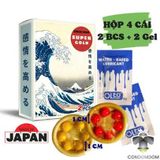 Bao cao su siêu khủng Super Gold 6 bi lớn 1cm hộp 2 chiếc 