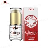 Gel bôi trơn Olo Climax Pleasant Lift 20ml tăng khoái cảm nữ chính hãng