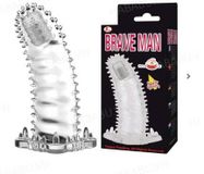 Bao cao su đôn dên Brave Man Gai rung đầu tăng kích thước chính hãng