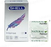 Bao cao su siêu mỏng Shell Intense hộp 10 chiếc chính hãng