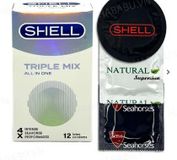 Bao cao su Shell Triple Mix hộp 12 chiếc kéo dài thời gian chính hãng