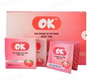 Bao cao su gia đình Ok Dâu hộp 144 chiếc chính hãng