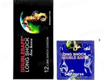 Bao cao su Cá ngựa Doublesafe Seahorse hộp 12 chiếc kéo dài thời gian chính hãng
