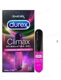 Gel tạo trơn tăng khoái cảm Durex Climax 10ml chính hãng