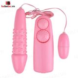 Trứng rung tăng khoái cảm JIUAI 2 đầu gai chính hãng