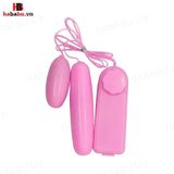 Trứng rung tăng khoái cảm 2 đầu chính hãng