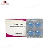 Tăng cường sinh lý nam Sife 100mg hộp 4 viên chính hãng