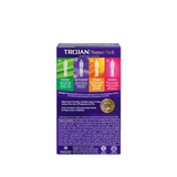 Bao Cao Su Trojan 4 Tính Năng Gân Gai,Kích Thích Nữ,Mỏng,Ấm Nóng™ Pleasure Pack