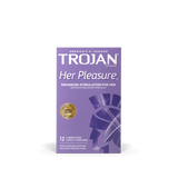 Bao Cao Su Trojan Kích Thích Nữ™ Her Pleasure™ Condoms