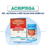  Viên nén ACRIPTEGA hộp 30 viên – DỰ PHÒNG SAU PHƠI NHIỄM HIV (PEP)