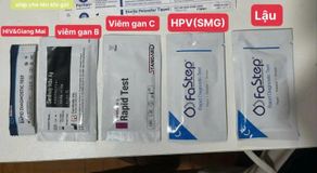 Combo test 6 loại gồm H.I.V+Giang Mai+Viêm gan B+Viêm gan C+HPV(smg)+Lậu 347370