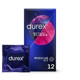 Bao Cao Su Cao Cấp Gân Điểm Nổi Durex Mutual Climax Condoms 12 Cái 