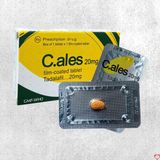 Viên uống hỗ trợ phái mạnh tăng bản lĩnh đàn ông Cales 20mg 1 Viên chống xuất tinh sớm hiệu quả