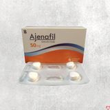 Viên Ngậm hỗ trợ phái mạnh tăng bản lĩnh đàn ông Ajenafil 50mg 4 Viên Hương Bạc Hà Tăng Cường Sinh Lý Nam