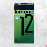 Bao cao su Kimono 0.03mm mỏng dài lâu siêu mỏng hộp 12 cái