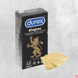 Bao cao su Durex Kingtex 49mm ôm vừa, hộp 12 cái tiện lợi