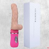 Dương vật giả Ailighter cao cấp rung thụt toả nhiệt mềm mại kích thích