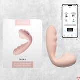 Máy Massage Hỗ Trợ Giải Tỏa Cho Nữ Svakom Tara H âm đạo 2 đầu rung hút sưởi ấm Chính Hãng