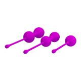 Trứng Rung Hỗ Trợ Tăng Khoái Cảm Nam Nữ Pretty Love Kegel Ball Silicone Three-In-One