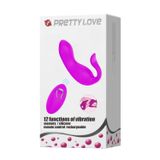 Máy Massage Rung Hỗ Trợ Tăng Khoái Cảm Nam Nữ Pretty Love 12 functions of vibration 