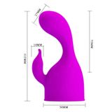 Máy Massage Hỗ Trợ Tăng Khoái Cảm Nam Nữ Silicone Có Nhánh Pretty Love Darcy Chính Hãng