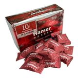 Kẹo sâm ngậm Hamer mỹ vị cà phê vỏ sậm có cờ