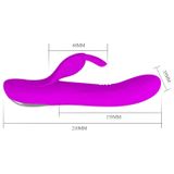 Máy Massage Hỗ Trợ Tăng Khoái Cảm Nam Nữ Rung Xoay Đa Năng Pretty Love Dylan Chính Hãng