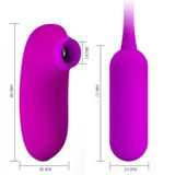 Trứng Rung Hỗ Trợ Tăng Khoái Cảm Nam Nữ Pretty Love Multifunctional 2in1 curupira Chính Hãng