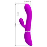 Máy Massage Hỗ Trợ Tăng Khoái Cảm Nam Nữ Rung Có Nhánh Pretty Love Clitoris Vibrator Chính Hãng