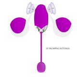 Trứng Rung Hỗ Trợ Tăng Khoái Cảm Nam Nữ Pretty Love Kaila Tím Chính Hãng