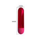 Trứng Rung Hỗ Trợ Tăng Khoái Cảm Nam Nữ Pretty Love Kiwi Đỏ Chính Hãng