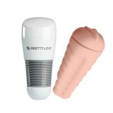 Âm Đạo Giả Nhiều Chế Độ Hỗ Trợ Tăng Khoái Cảm Nam Nữ Pretty Love Kitty Trắng 01 Chính Hãng