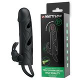 Bao Cao Su Đôn Dên Hỗ Trợ Tăng Khoái Cảm Nam Nữ Pretty Love Vibrator 5.5'' Chính Hãng