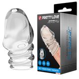 Bao Cao Su Đôn Hỗ Trợ Tăng Khoái Cảm Nam Nữ Pretty Love Jeremy Trong Suốt