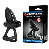 Bao Cao Su Đôn Rung Hỗ Trợ Tăng Khoái Cảm Nam Nữ Pretty Love Vibration Cook Ring