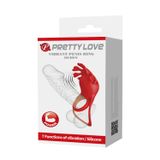Vòng Đeo Rung Hỗ Trợ Tăng Khoái Cảm Nam Nữ Pretty Love Vibrant Penis Ring Ruben